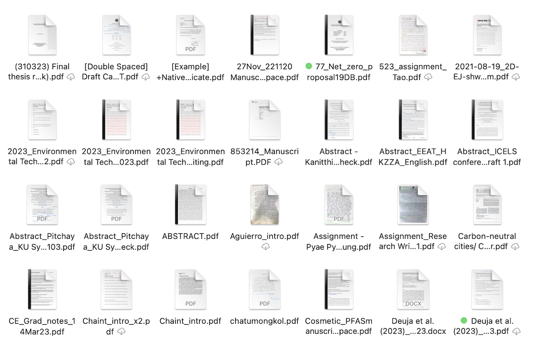 PDF files on iPad