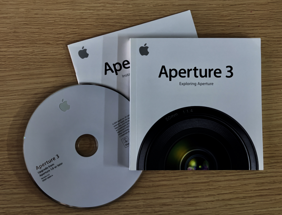 Aperture 3 installation disks