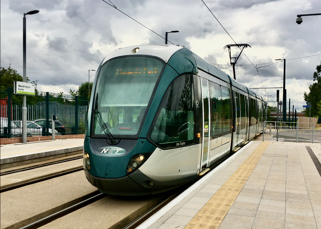 Nottingham tram/light rail system