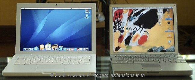 MacBook and PowerBook