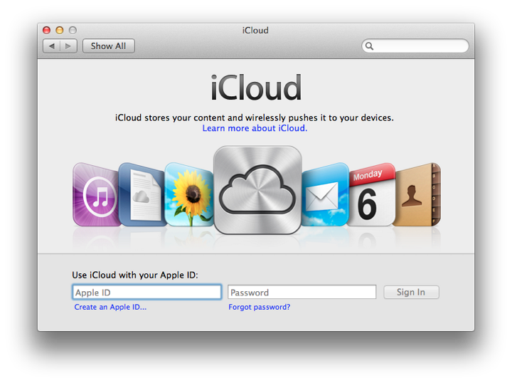 iCloud