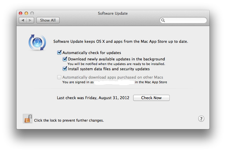 Software Update