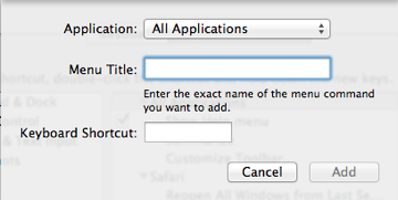 Keyboard Shortcuts