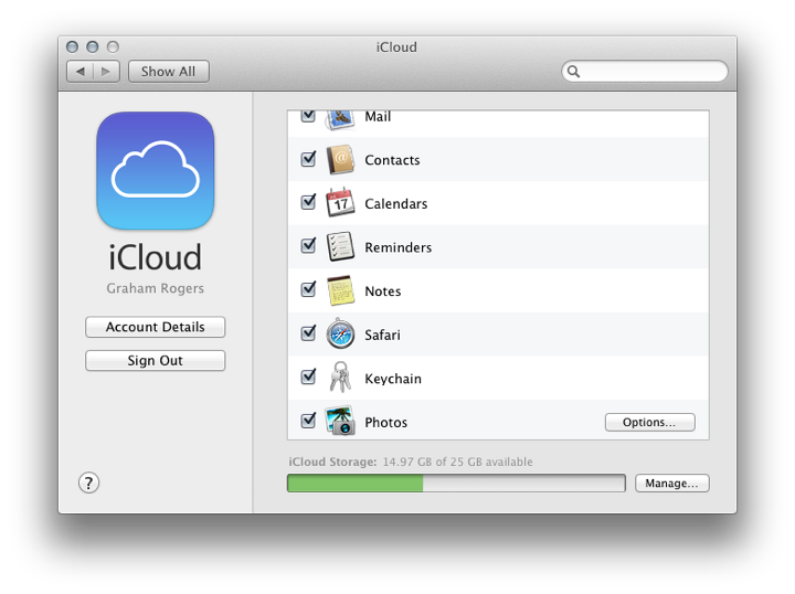 iCloud