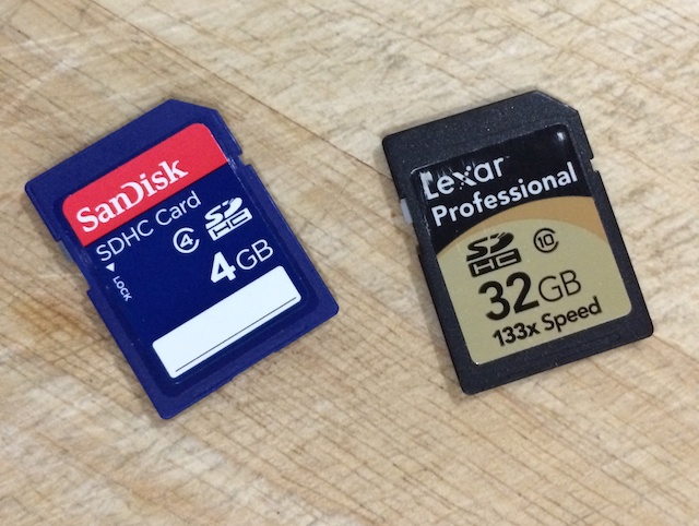 SD cards