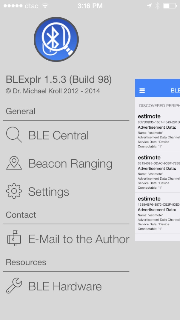 Beacon app