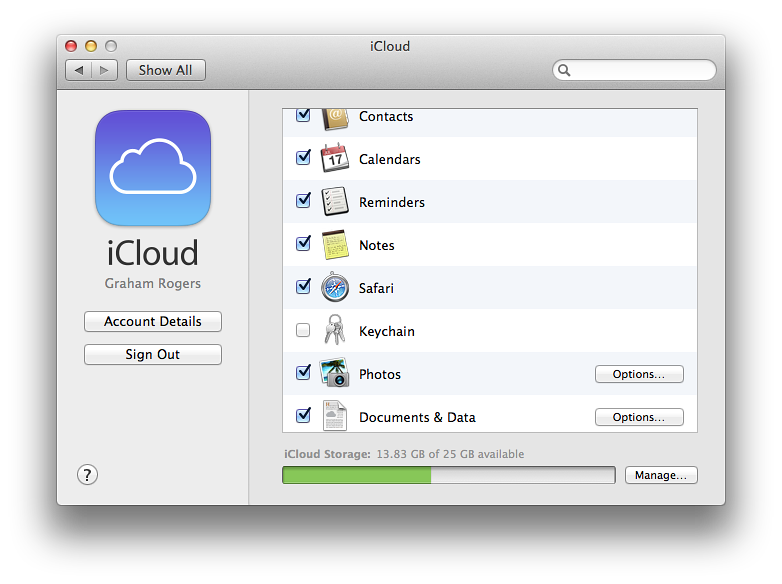 iCloud Keychain