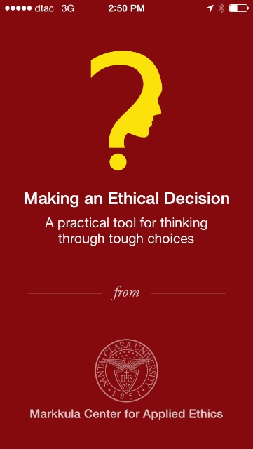 Ethical Decision Making