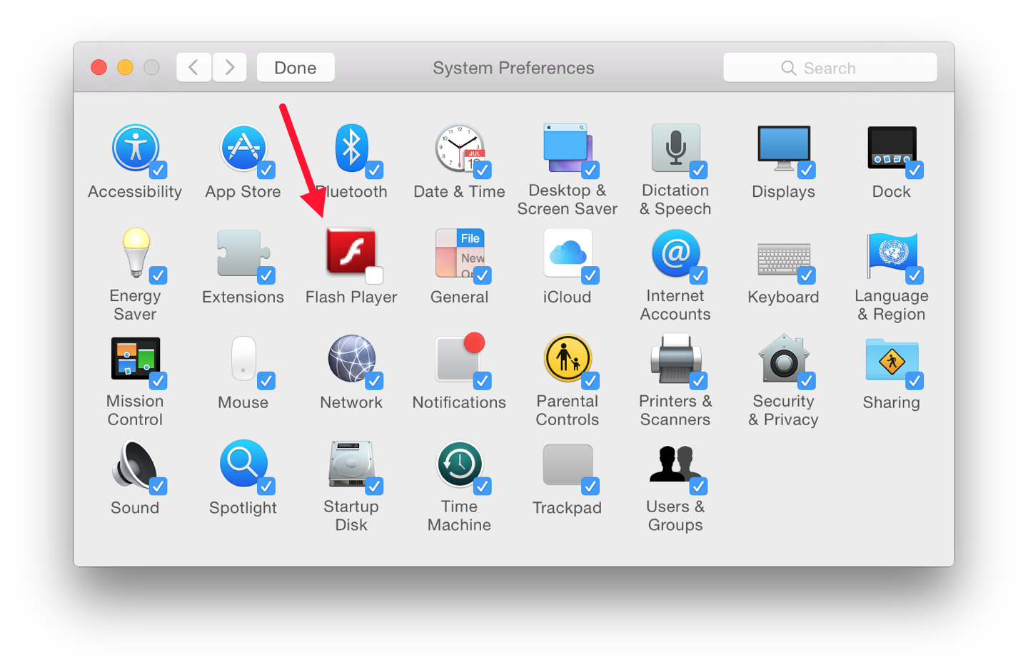 System Preferences