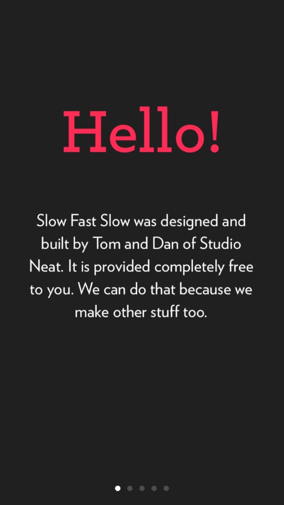 slow fast slow