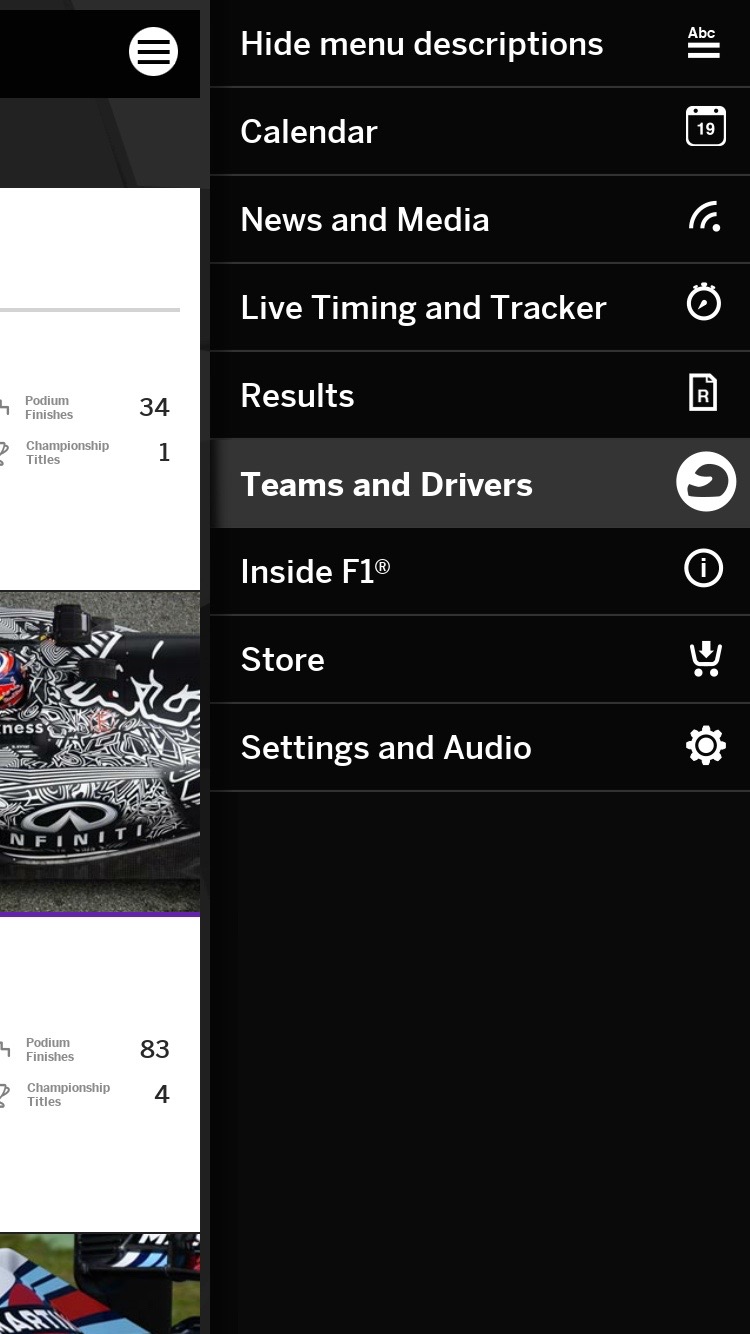 F1 App