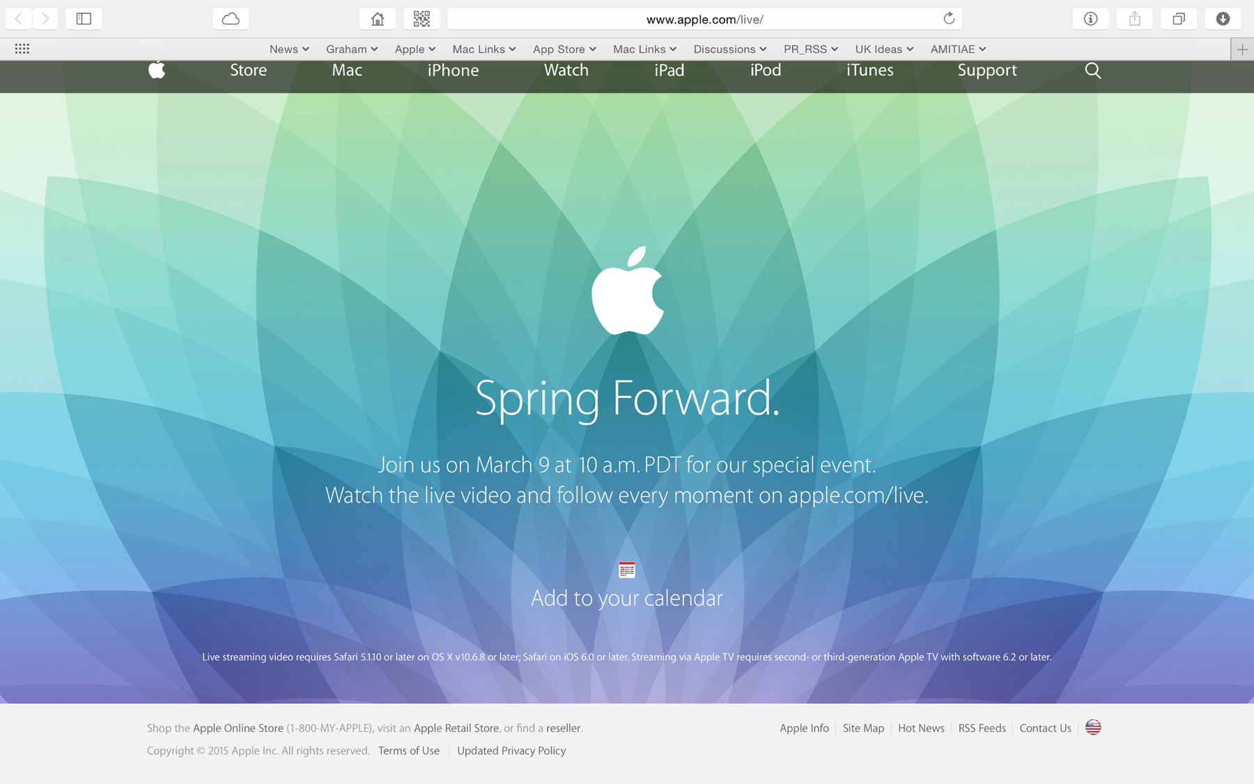 Spring Forward