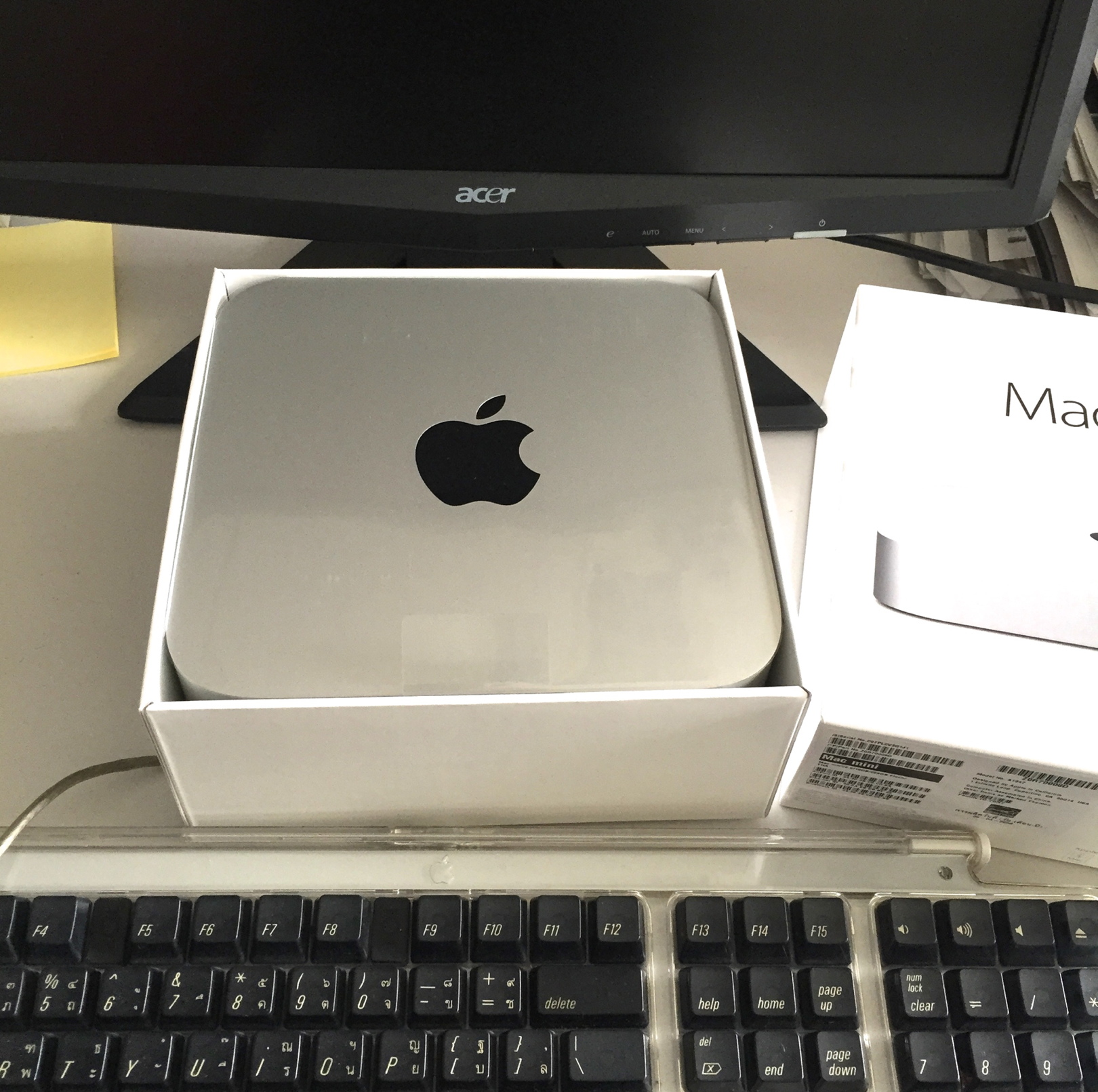 Mac mini in the office