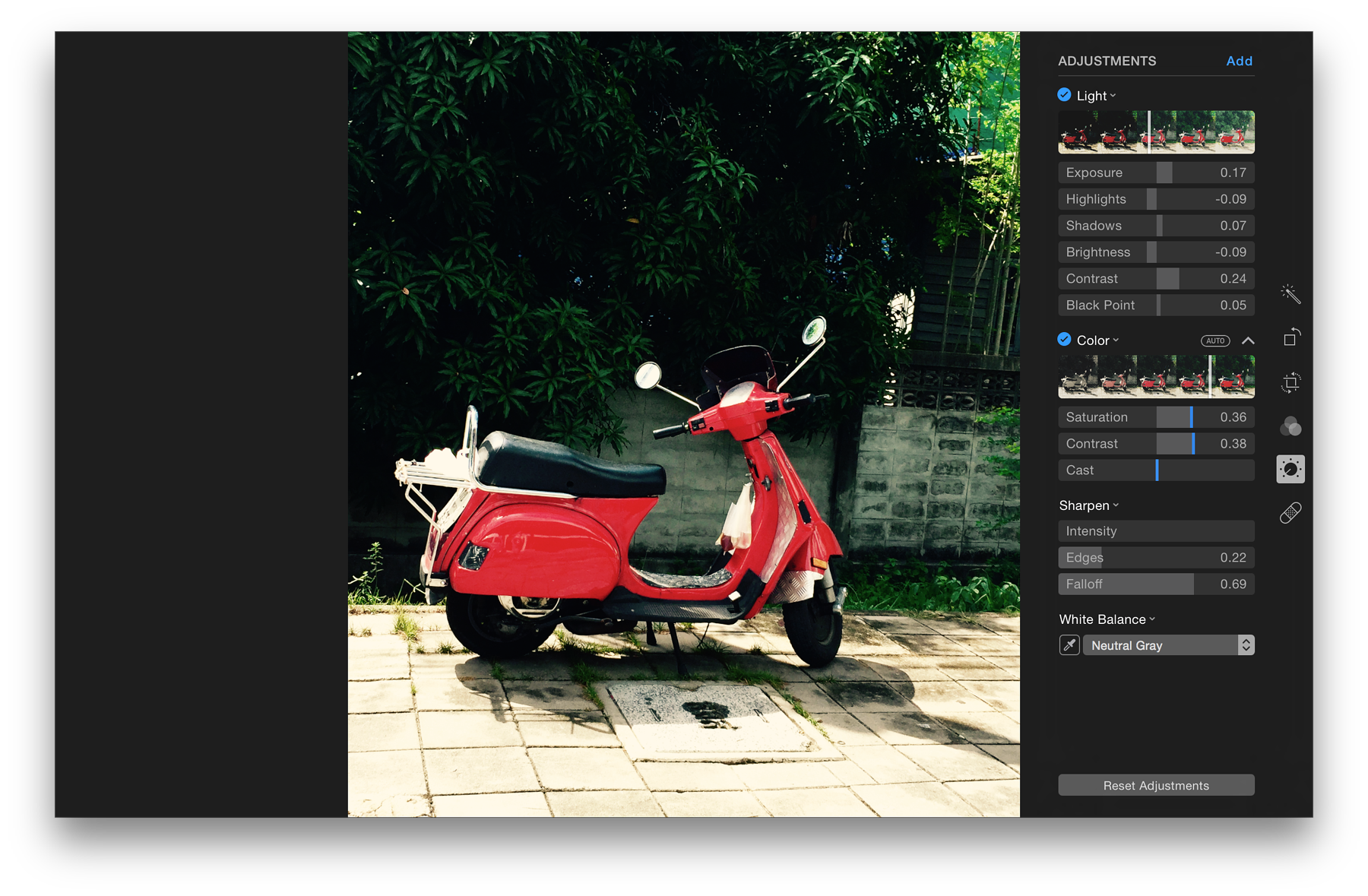 Photos on a Mac