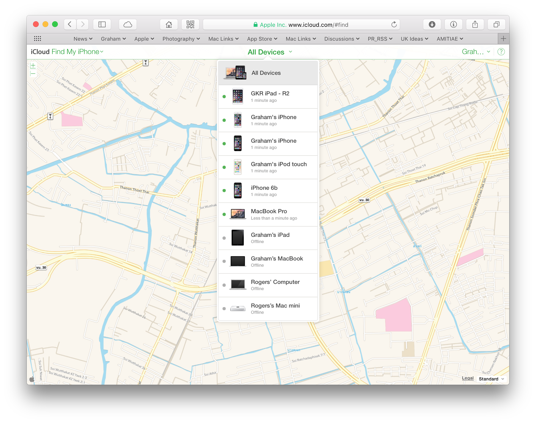 iCloud - Find my iPhone