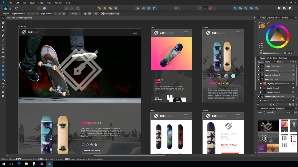 Affinity Designer on Windows