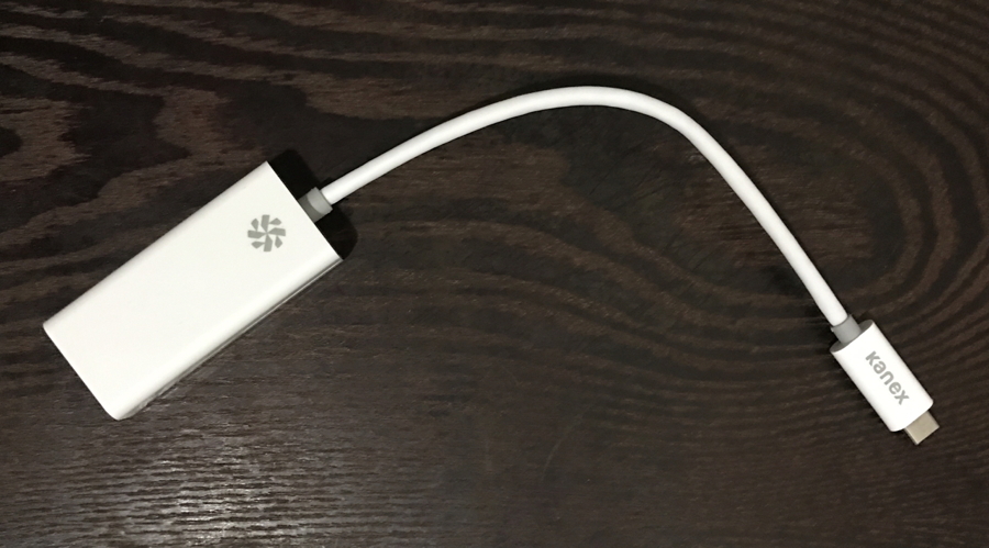 Kanex Ethernet adapter