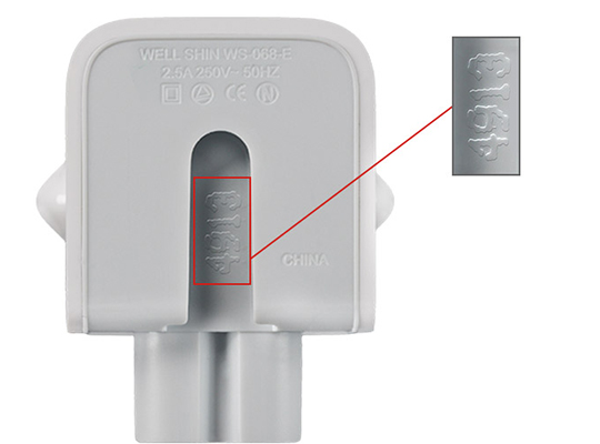 Apple plug adapter