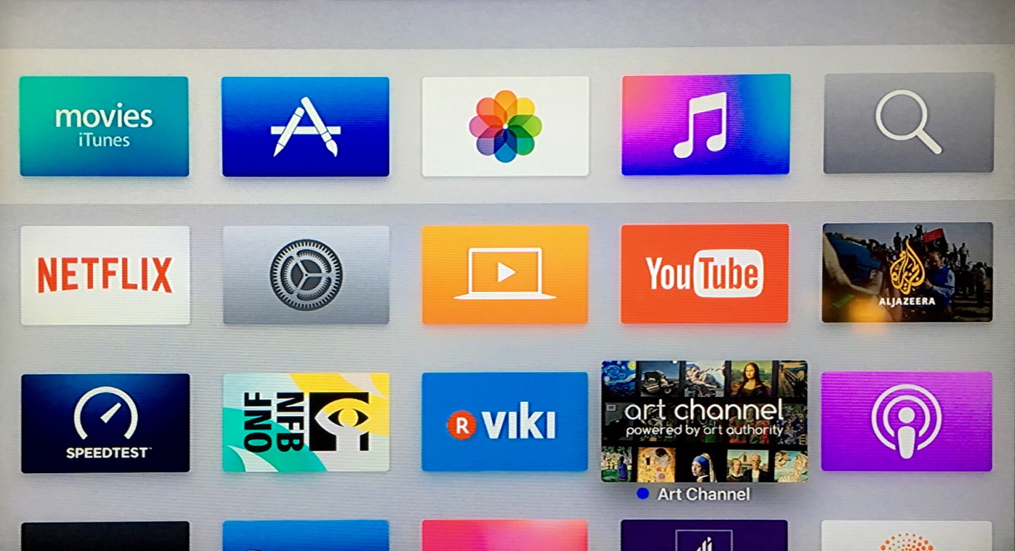 Appletv display