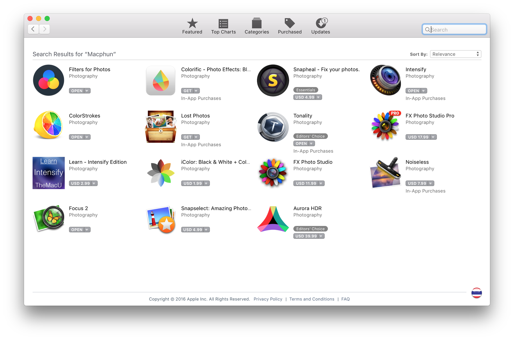 Mac AppStore - MacPhun