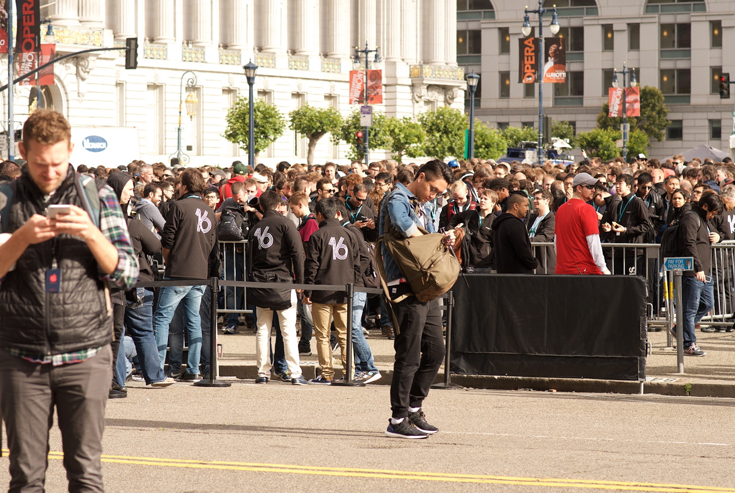 Waiting for WWDC to open