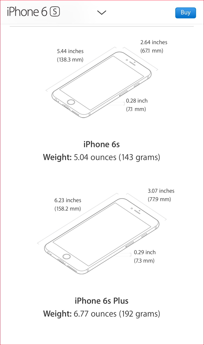 iPhone Specs