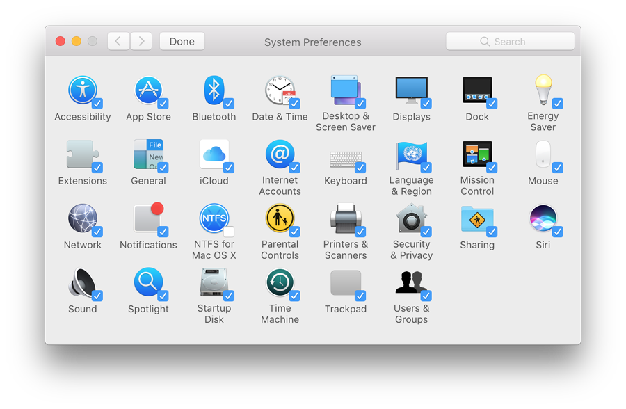 System Preferences