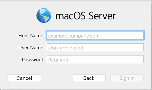 macOS Server