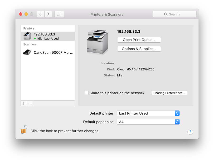 Printer & Scanner