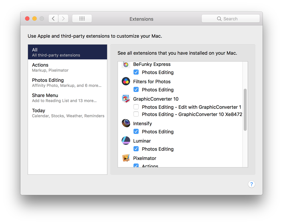 mac extensions for editing photos mac extensions for editing photos