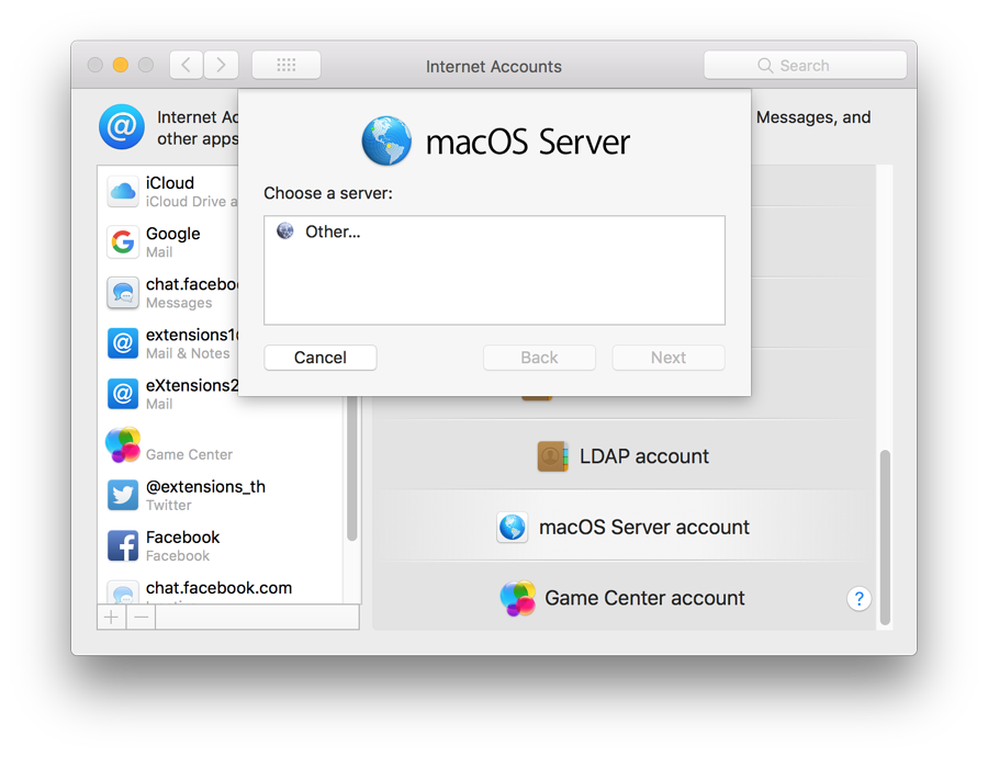 macOS Server