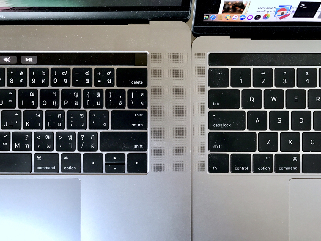 15 inch MacBook Pro and 13 inch MacBook Pro