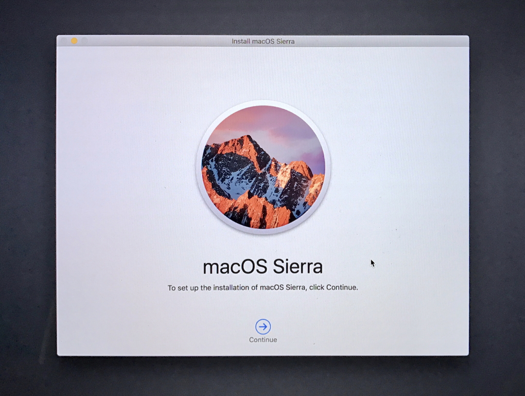 Recovery Mode - macOS Install