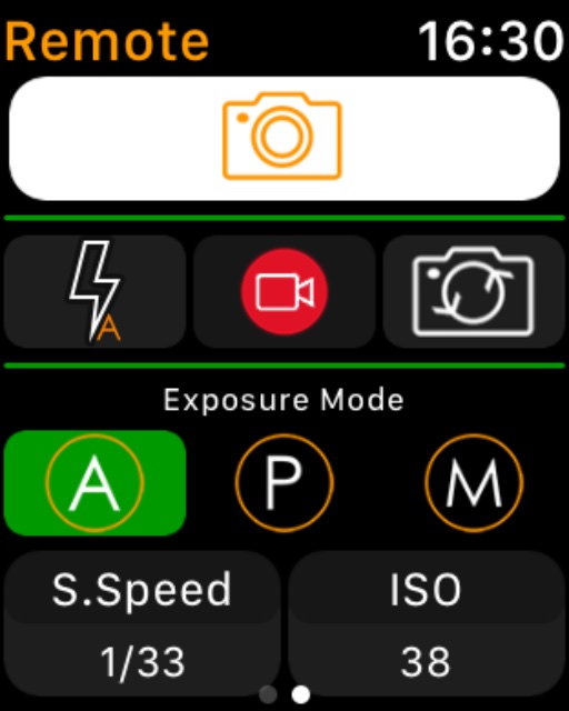 DSLR on Apple Watch