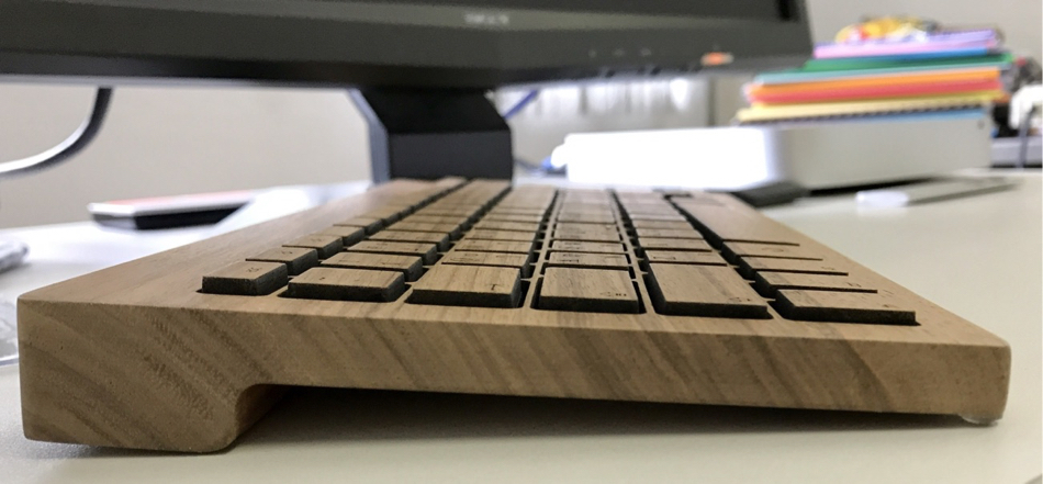 Wooden Keyboard