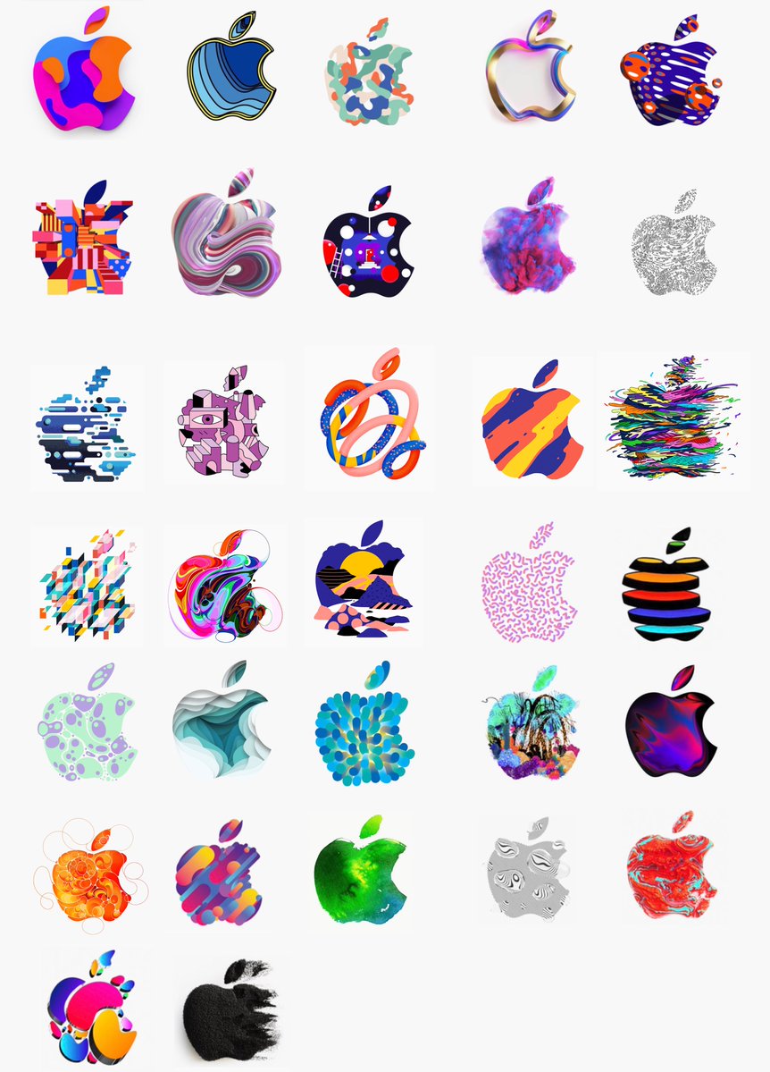 Apple event Logos