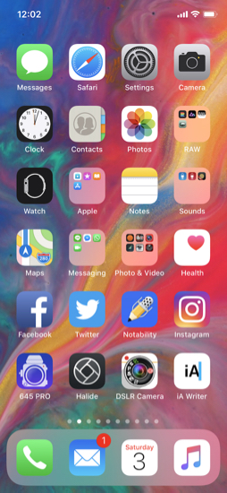 Home Screen