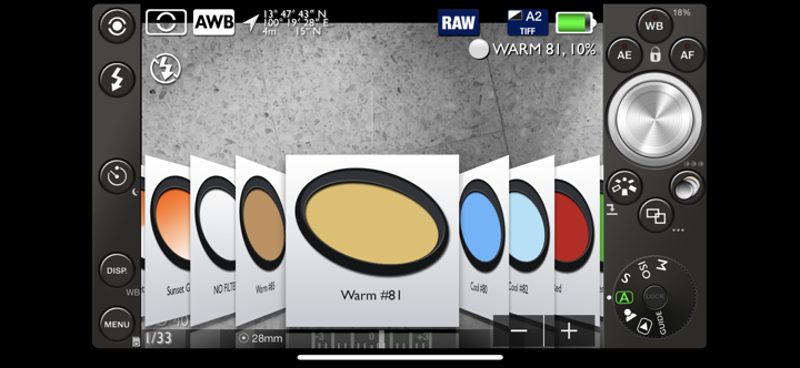 645 Pro filters