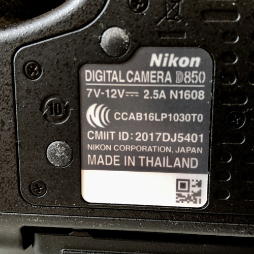 Niokn D850