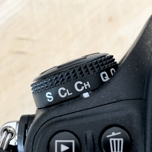 D850 controls