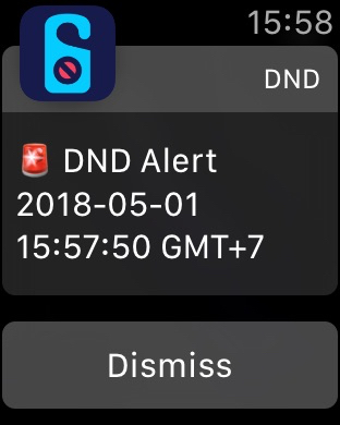 DND - Apple Watch