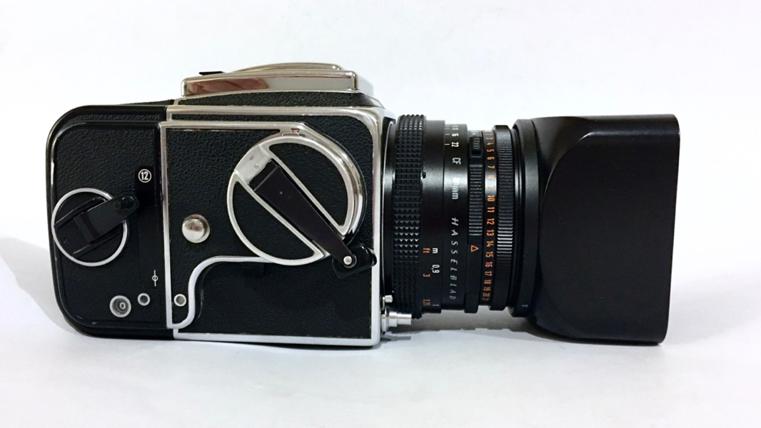 Hasselblad with 80mm lens