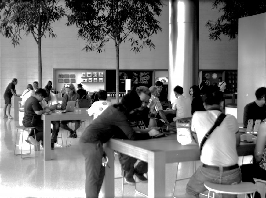 Apple Store on film