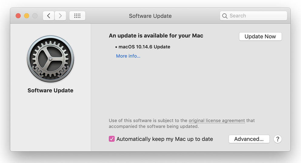 macOS update