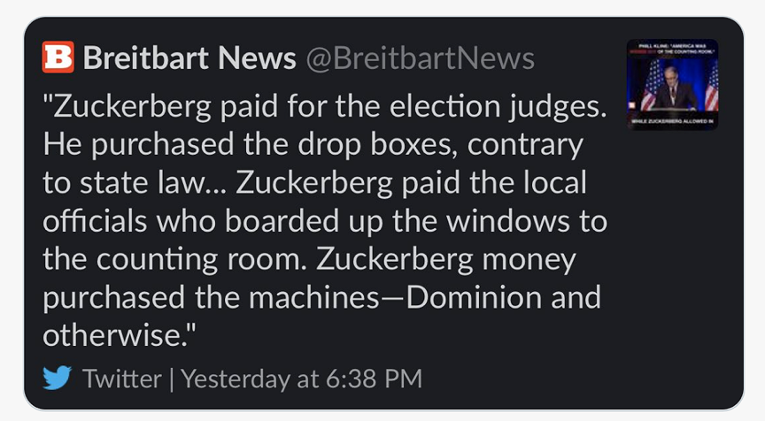 Breitbart and Facebook