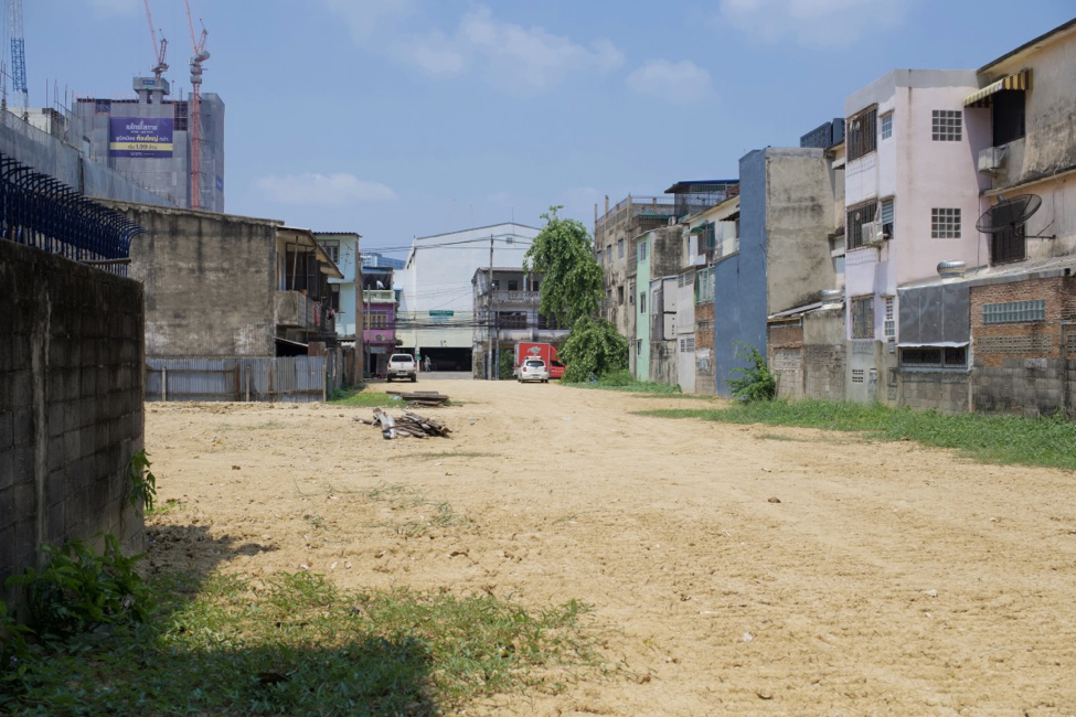 Backs of houses