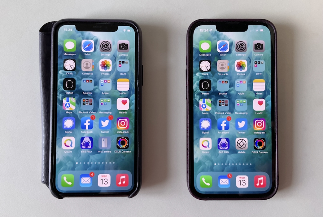 iPhone 11 Pro and iPhone 13 Pro