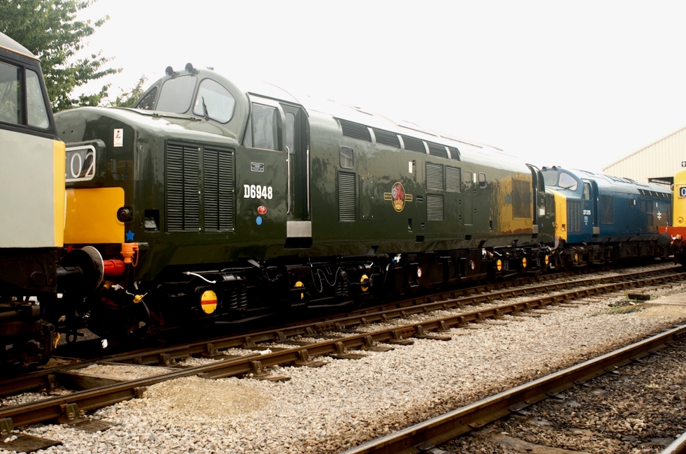 Preserved diesel locomotives