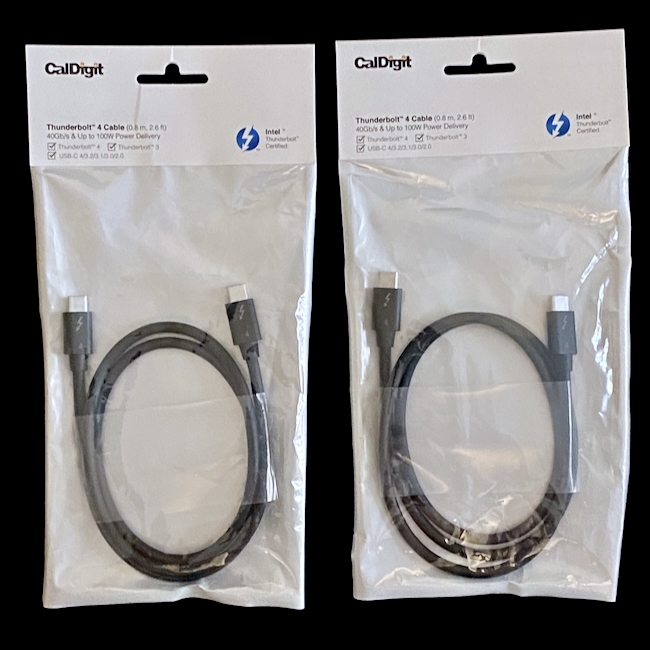 CalDigit Thunderbolt 4 cable