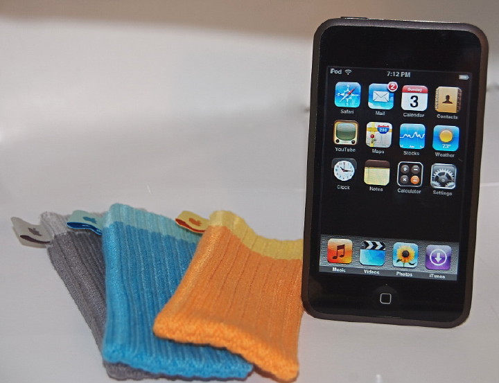 iPod Touch and Apple Socks